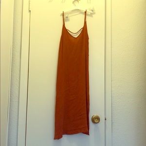 Burnt Orange Dress